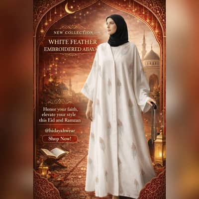 Hand Embellished Abayas