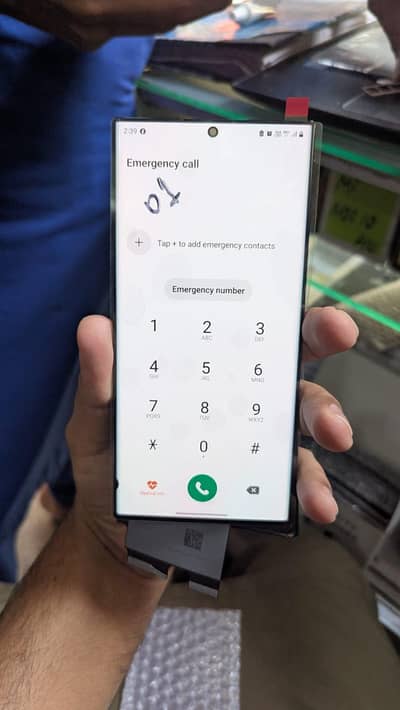 S22 ultra pin dot panel