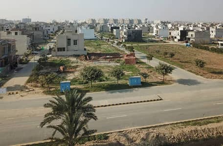 10-MARLA RESIDENTIAL PLOT LOCATED IN THE BEST BLOCK OF DHA LAHORE.