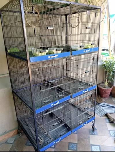 6 portion cage (heavy metal)