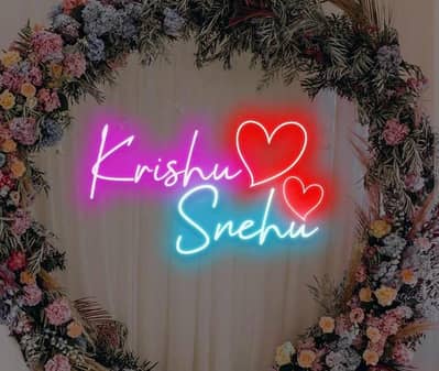 Neon Light K liye larka chye