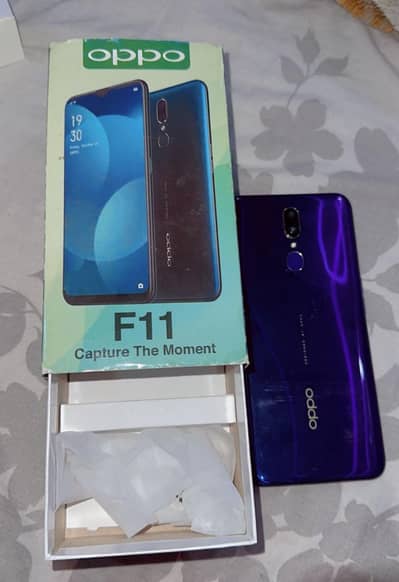 Mobile sell oppo F11 only Rs 12000 cal 03453781197