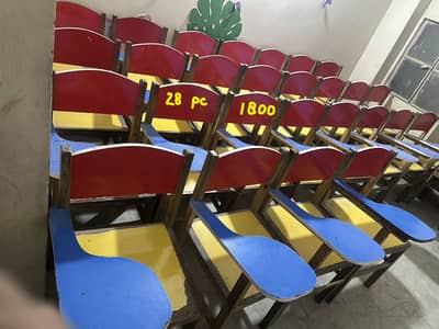 School furniture, chairs, table, generator, led, desks and many more