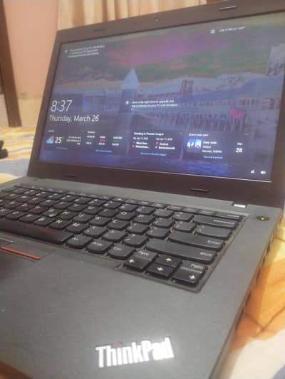 LENOVO THINKPAD L460 |  WINDOWS 10 | 8 GB RAM & 256 GB ROM SSD