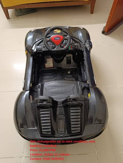 Porsche Double Battery (New Battery Installed) with Remote