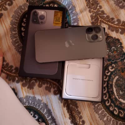 iPhone 13 Pro Max, 256GB, Black Color complete box Pta approved