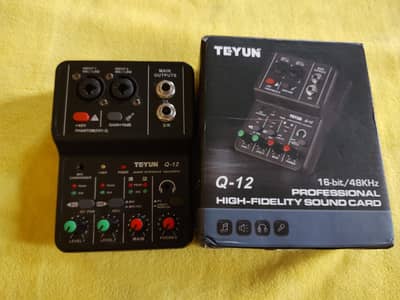 Teyun Q12 Audio Interface for Sale