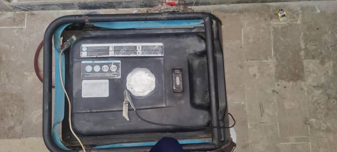 DEVICO 2.5KVA  Hybrid Generator Self Start Petrol gas kit installed
