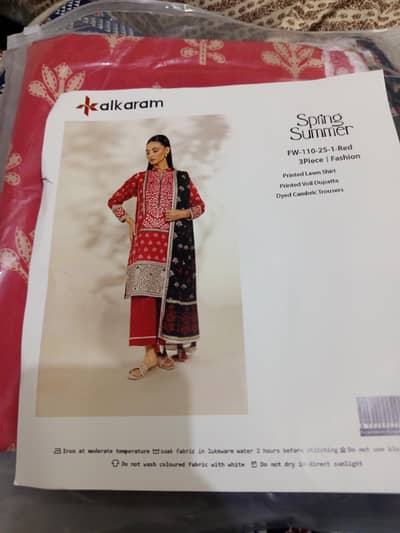 Ladies lawn suits available