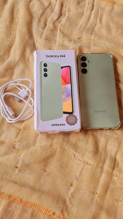 Samsung A14 full Box  6/128