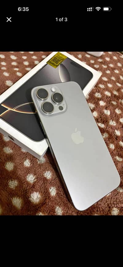 iphone 16pro max 256gb pta aporoved