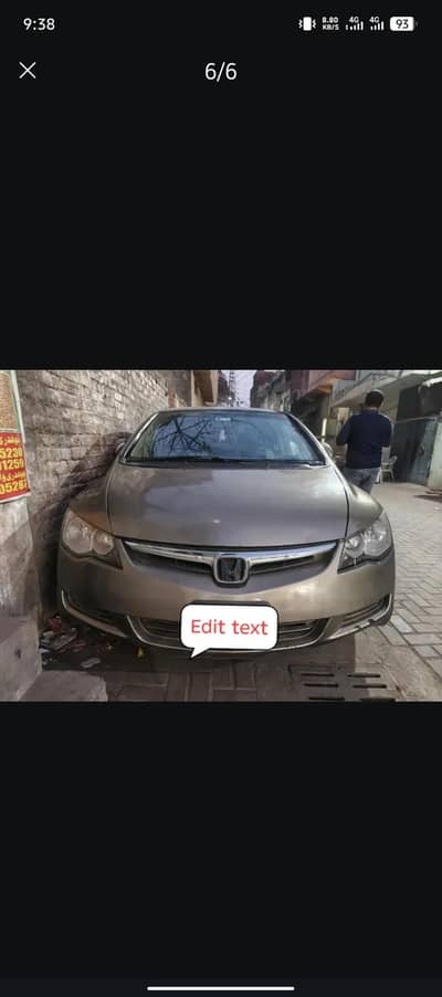 I want sell my honda Civic reborn 10 model engine suspension 100% ok