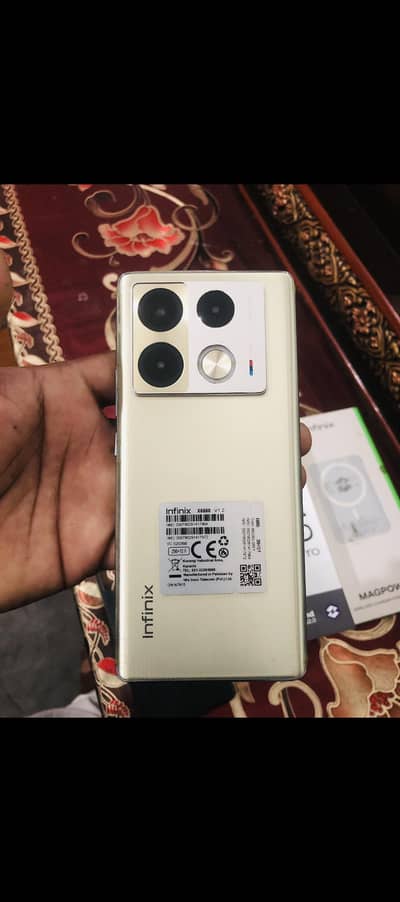 Infinix Not 40 pro 12+6 256GB For sale