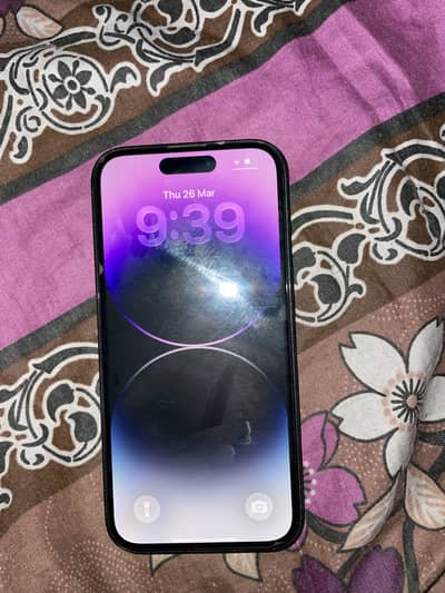 Iphone 14pro jv 128gb storage 81+ battery healthy 10/10 condition