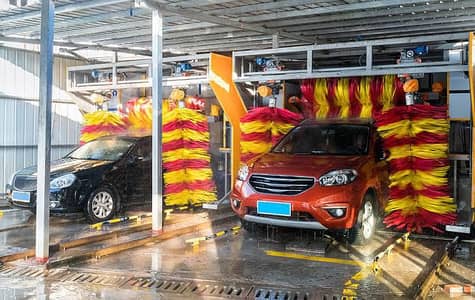 Labour required for automatic car wash