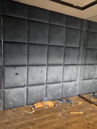 Studio soundproof with mirror 10feet Rockwool insulation