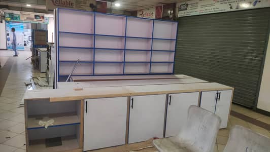Pharmacy Racks & Counter for Sale – Complete Setup ( 10/10 ) Condition