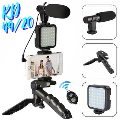 Vlogging Video Making KD49/20 for Smartphone and Camera Vlogging Video