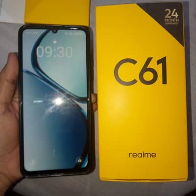 REAL ME C61  with warranty complete saman