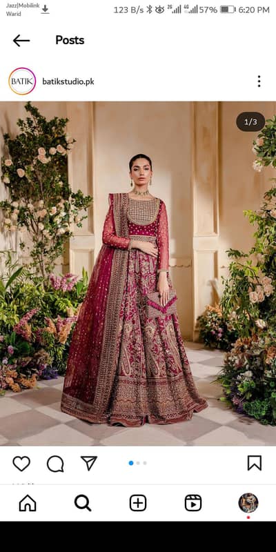 bridal lehnga