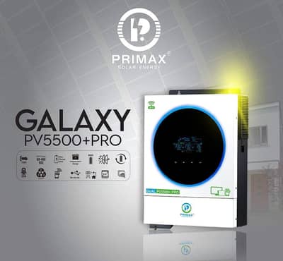The Galaxy Dual PV 6500+ hybrid solar inverter delivers reliable and