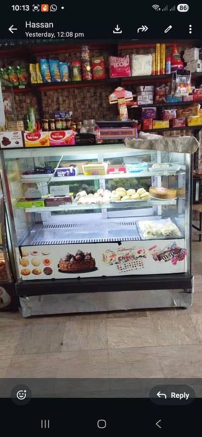 Display counters and cake chillers