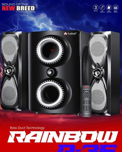 Brand New Audionic Rainbow R-35 Complete Set