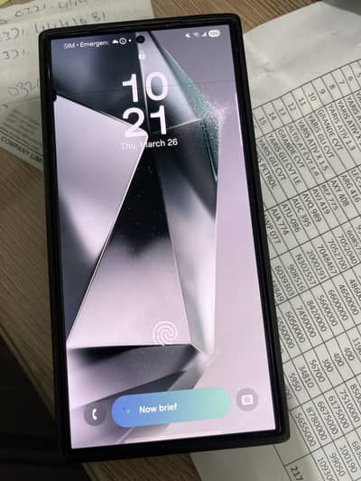 Samsung s24 ultra LCD Panel damaged