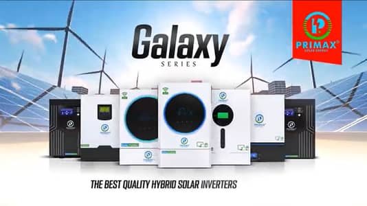 Primax Galaxy Series Hybrid Solar Inverters for Smart Homes