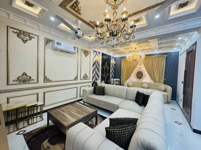 5 Marla Ultra Advance Modern Smart Features Designer Brand New Fully Furnished House Available For Rent Bahria Town Lahore