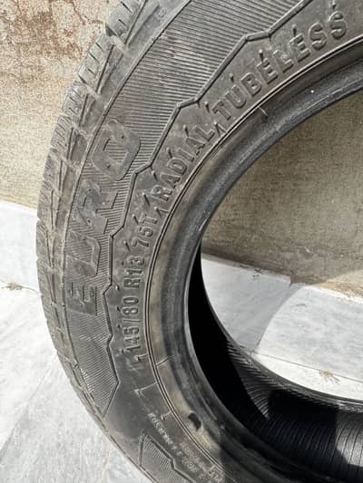 suzuki alto original size tyre avlbl. . 145/80 R13. . only 9k drvn. .