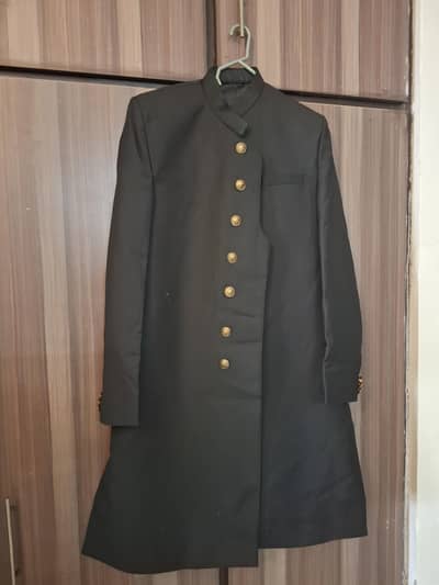 black sherwani