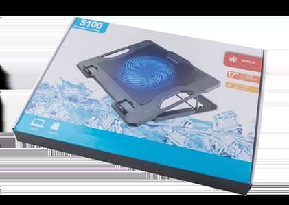 S100 Adjustable Notebook Gaming Cooler Fan Laptop Stand