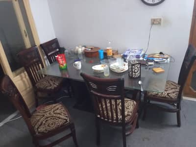 dining table 6 chair