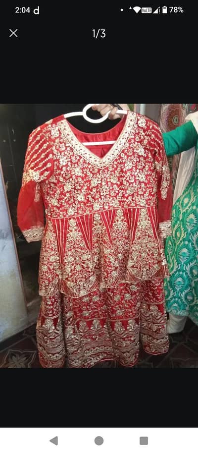 Bridal lehenga