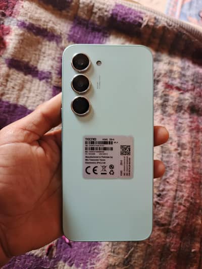 Tecno spark 40 pro (one month use) like new with box and charger