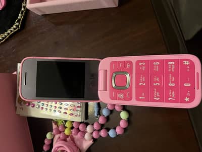 HMD BARBIE FLIP PHONE
