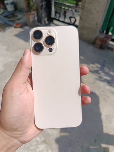 Iphone 16 pro max 256gb JV Desert titanium