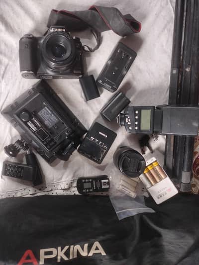 canon 6 d camera complete equipment