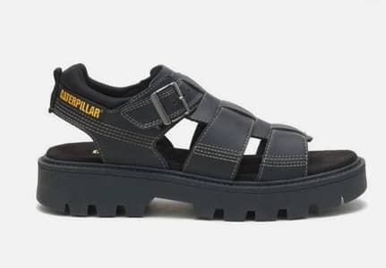 Caterpillar Sandal UK-10 Black | 90% Original | Slightly Used | CAT Sa