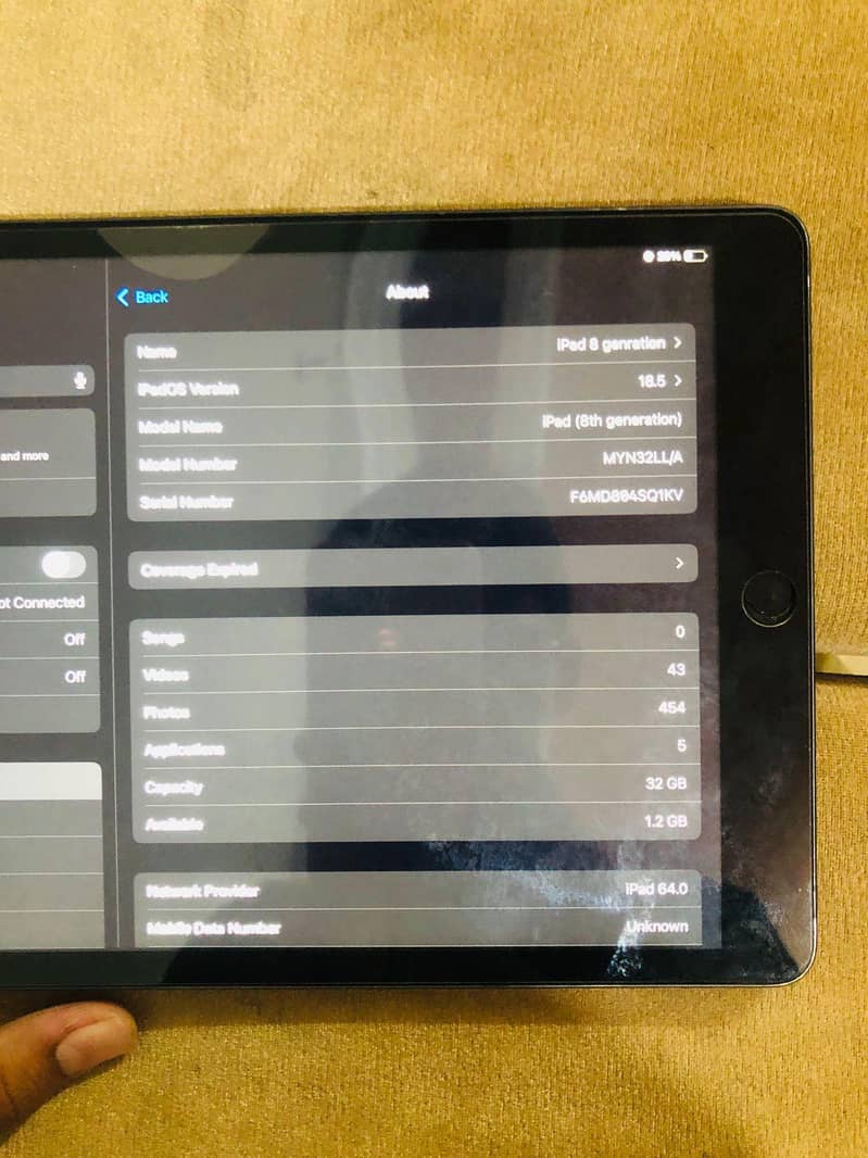 ipad 8 generation 10/10 5