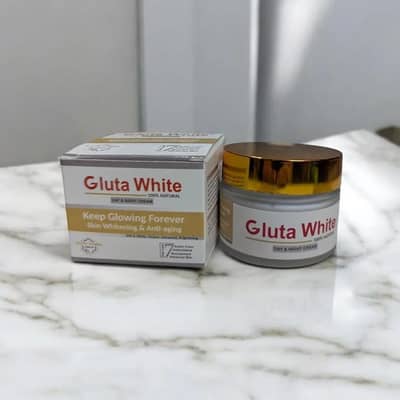 Gluta White Day and Night Whitening Cream For All Skin Type