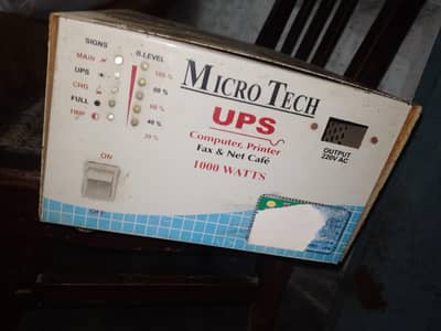2 ups 1000w 1battery 21 plats new condition 10/10 /03234186602
