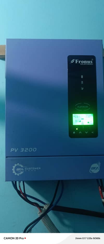 Fronus 3.2 KW solar Inverter