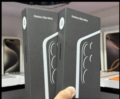 Samsung Mobile S26 Ultra & Galaxy Tab A11 (black)