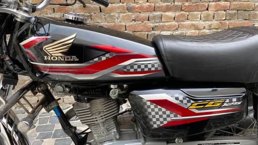 CG 125 2024 Model Black