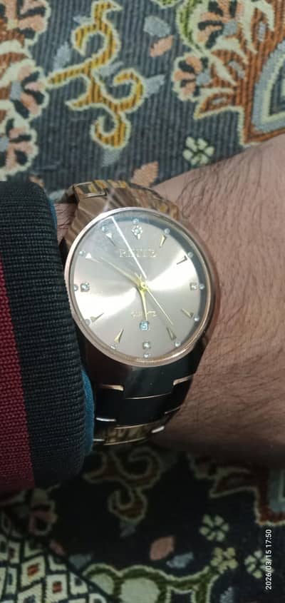 original RSITE men crystal watch