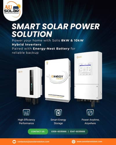 Solis hybrid inverter with Energynest 5kwh battery best combo