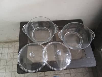 dishes transparent