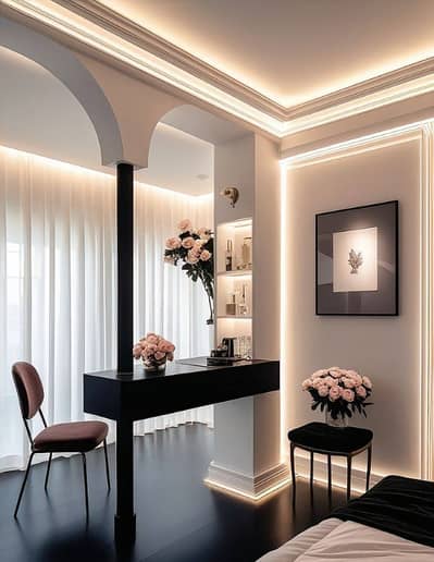 500 Yards Grand Bungalow Having 2 Kitchens, 6 Bedrooms With Walk-In Closets In All Bedrooms And Super Expensive Fittings And Fixtures Suitable For Individuals In Search Of A Brand New Type Property In A Super Secure And Elite Locality Behind Karsaz